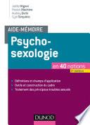 Aide-mémoire - Psychosexologie
