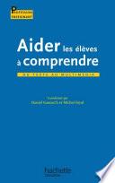 Aider les élèves à comprendre