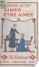 Aimer... être aimée