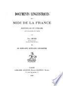 Ain, Basses-Alpes, Hautes-Alpes, Alpes-Maritimes