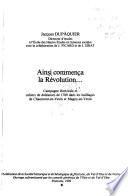 Ainsi commença la Révolution--