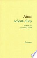 Ainsi soient-elles