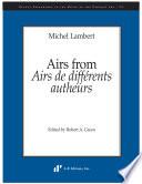 Airs from Airs de différents autheurs