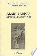 ALAIN BADIOU
