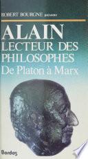 Alain : lecteur des philosophes