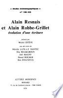 Alain Resnais et Alain Robbe-Grillet