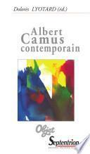 Albert Camus contemporain