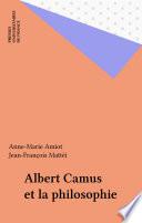 Albert Camus et la philosophie