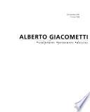 Alberto Giacometti