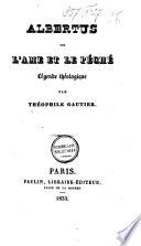 Albertus, ou, L'ame et le péché