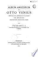 Album amicorum de Otto Venius