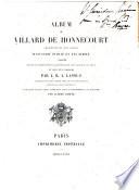 Album de Villard de Honnecourt, architecte du XIIIe siècle