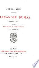 Alexandre Dumas, mars 1871