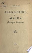 Alexandre et Mairy