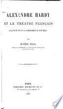 Alexandre Hardy et le théâtre français