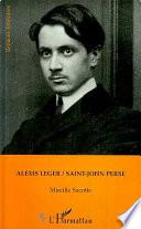 Alexis Leger/Saint-John Perse
