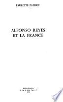 Alfonso Reyes et la France