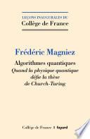 Algorithmes quantiques