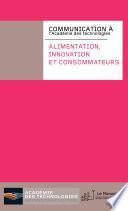 Alimentation, innovation et consommateurs