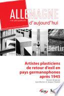 Allemagne d'aujourd'hui, n°205/juillet - septembre 2013