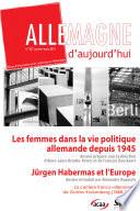 Allemagne d'aujourd'hui, n°207/janvier - mars 2014
