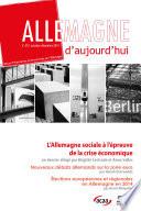 Allemagne d'aujourd'hui, n°210/octobre - décembre 2014