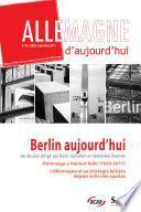 Allemagne d'aujourd'hui, n°221/juillet - septembre 2017