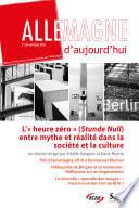 Allemagne d'aujourd'hui, n°224/avril - juin 2018