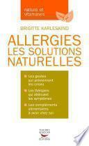 Allergies les solutions naturelles