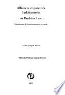 Alliances et parentés à plaisanterie au Burkina Faso