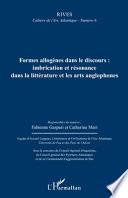 Allogeneic forms in discourse, imbrication and resonance