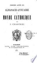 Almanach annuaire du monde catholique