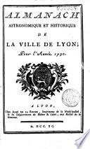 Almanach civil, politique et littéraire de Lyon et du département de Rhône