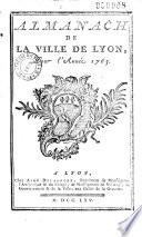 Almanach civil, politique et littéraire de Lyon et du département de Rhône