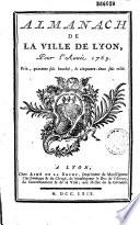 Almanach civil, politique et littéraire de Lyon et du département de Rhône