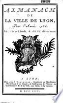 Almanach civil, politique et littéraire de Lyon et du département de Rhône
