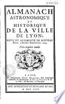 Almanach civil, politique et littéraire de Lyon et du département de Rhône