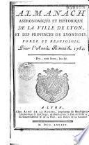 Almanach civil, politique et littéraire de Lyon et du département de Rhône