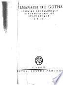 Almanach de Gotha