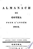 Almanach De Gotha Pour L' Année ...