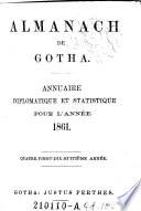 Almanach De Gotha Pour L' Année ...