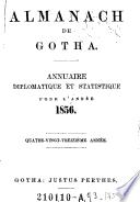 Almanach De Gotha Pour L' Année ...