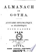 Almanach De Gotha Pour L' Année ...