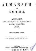 Almanach De Gotha Pour L' Année ...