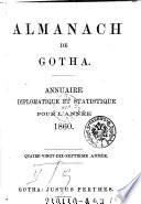 Almanach De Gotha Pour L' Année ...