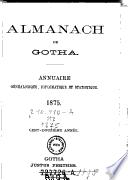 Almanach De Gotha Pour L' Année ...