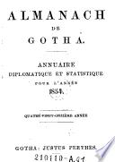 Almanach De Gotha Pour L' Année ...