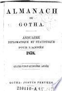 Almanach De Gotha Pour L' Année ...