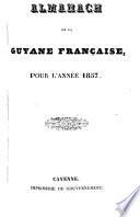 Almanach de la Guyane française