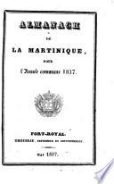 Almanach de la Martinique